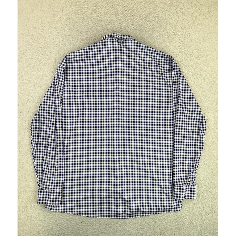 Collars & Co Dress Collar Polo Shirts Lot of 2 Mens 2XL Green Blue Gingham - Picture 3 of 10